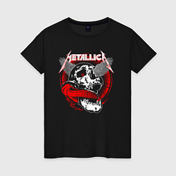 Футболка хлопковая женская Metallica The God that failed, цвет: черный