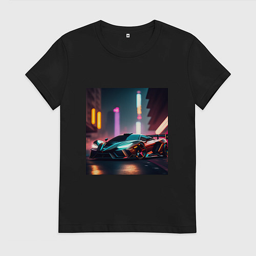 Женская футболка Суперавто / Черный – фото 1