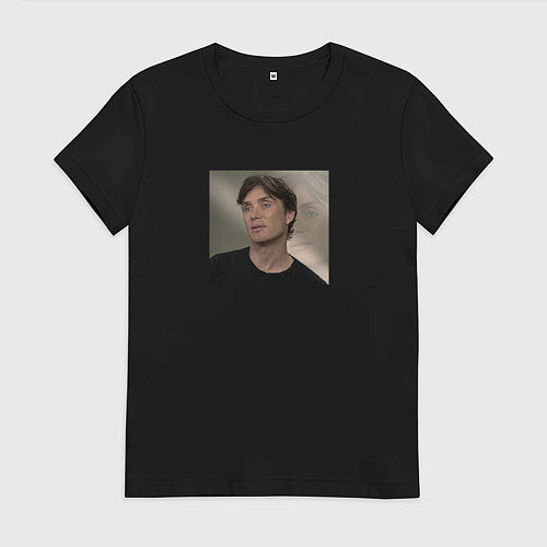 Женская футболка Пустой взгляд Киллиана / Черный – фото 1