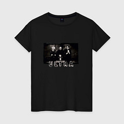 Футболка хлопковая женская Depeche Mode - Ultra, цвет: черный