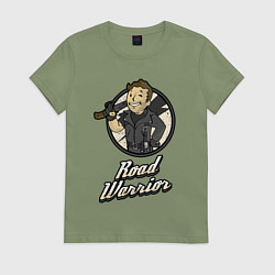 Футболка хлопковая женская Vault mad Max, цвет: авокадо