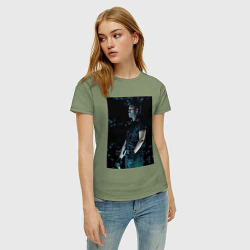 Женская футболка Звездное сияние / Авокадо – фото 3