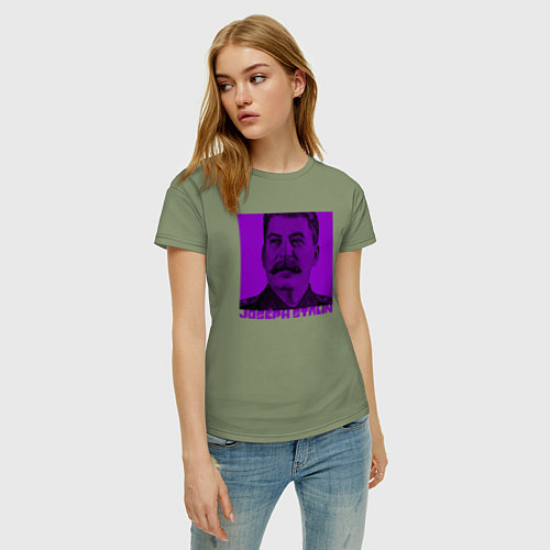 Женская футболка Joseph Stalin / Авокадо – фото 3