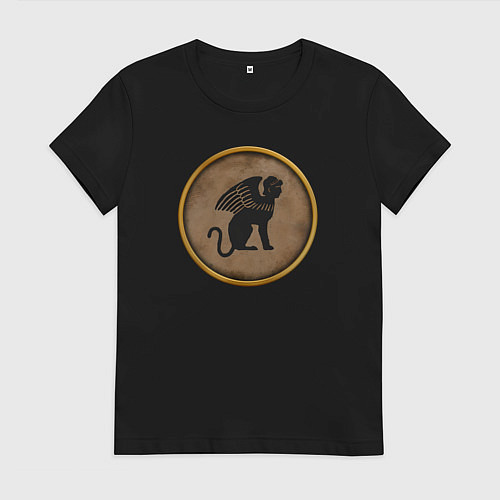 Женская футболка Мятежники-эллины Rome: Total War / Черный – фото 1