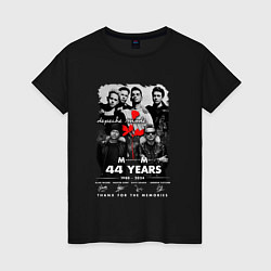 Футболка хлопковая женская Depeche Mode - Collage mode, цвет: черный