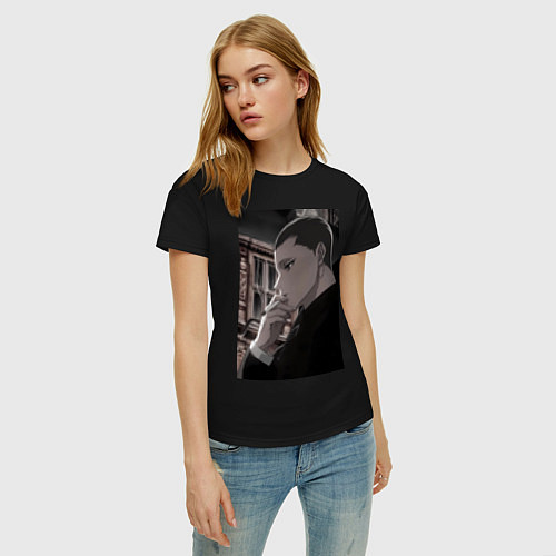 Женская футболка Ведьма и чудовище Ашаф / Черный – фото 3