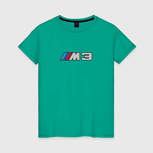 Женская футболка Amg logo / Зеленый – фото 1