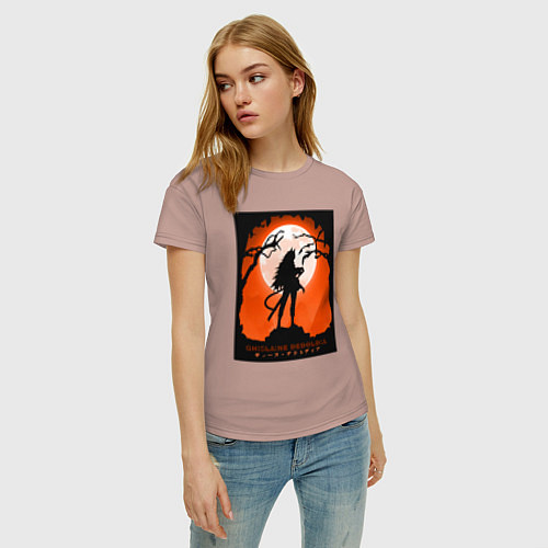 Женская футболка Реинкарнация безработного Гилейн Дедорудия / Пыльно-розовый – фото 3