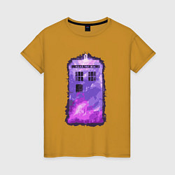 Женская футболка Violet tardis