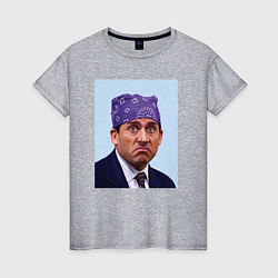 Женская футболка Michael Scott - Prison mike the office meme