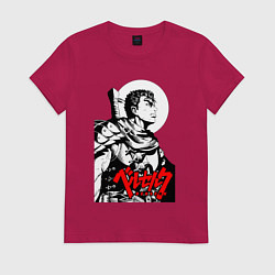 Футболка хлопковая женская Berserker - Gats, цвет: маджента