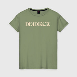 Женская футболка Deadlock logotype