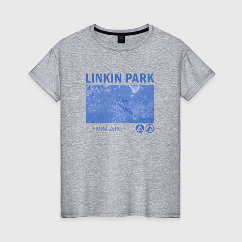 Женская футболка Linkin Park - From Zero / Меланж – фото 1