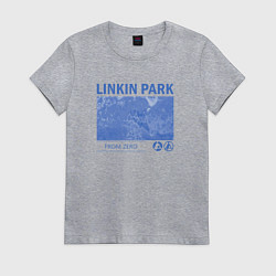 Футболка хлопковая женская Linkin Park - From Zero, цвет: меланж
