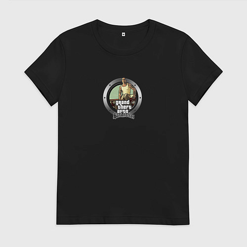 Женская футболка Grand Theft Auto san andres / Черный – фото 1