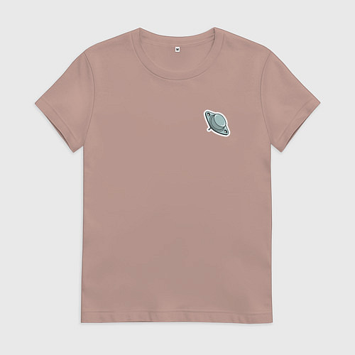 Женская футболка Транзистор для радиолюбителей / Пыльно-розовый – фото 1