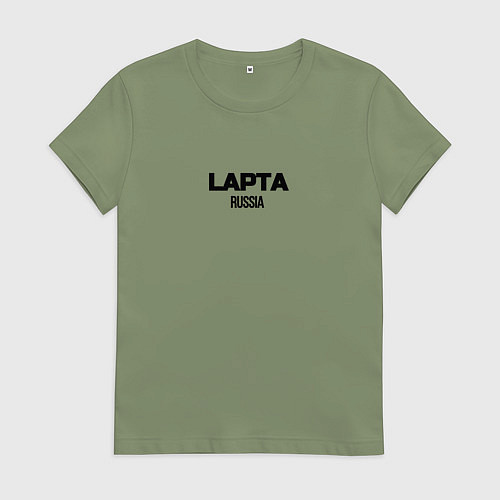 Женская футболка Лапта / Авокадо – фото 1