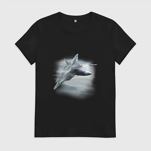 Женская футболка Сухой ПО 57 / Черный – фото 1