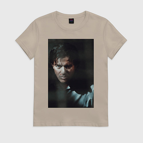 Женская футболка Пила Марк Хоффман / Миндальный – фото 1