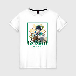 Футболка хлопковая женская Бард Венти, цвет: белый