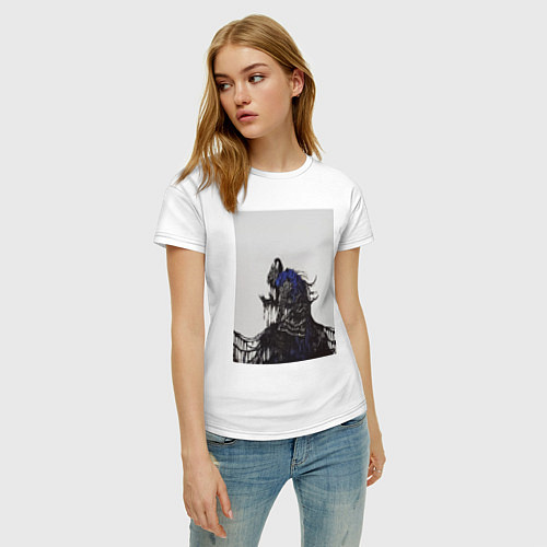 Женская футболка Artorias of the Abyss / Белый – фото 3