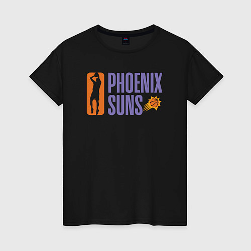 Женская футболка Phoenix Suns play / Черный – фото 1