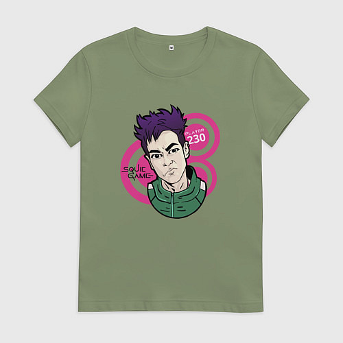 Женская футболка Чхве Су Бонг - 230 / Авокадо – фото 1