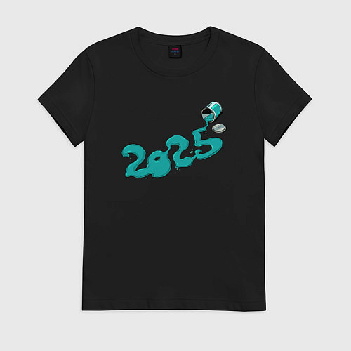 Женская футболка Art 2025 / Черный – фото 1