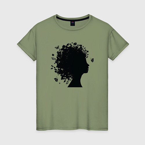 Женская футболка Весенняя красавица / Авокадо – фото 1