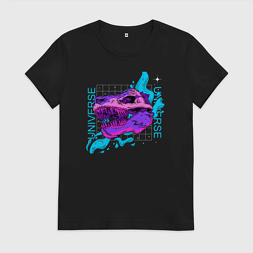 Женская футболка Universe / Черный – фото 1