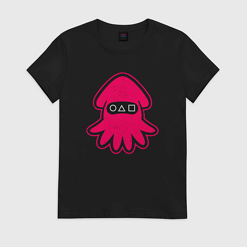 Женская футболка Squid / Черный – фото 1
