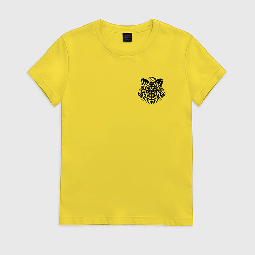 Женская футболка Тогамэ арт - Ветролом / Желтый – фото 1