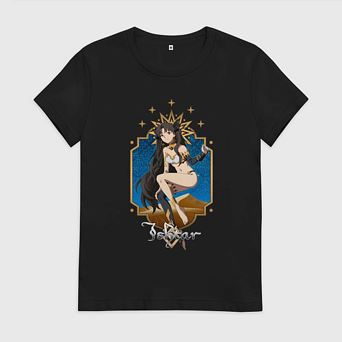 Женская футболка Богиня Иштар Fate / Черный – фото 1