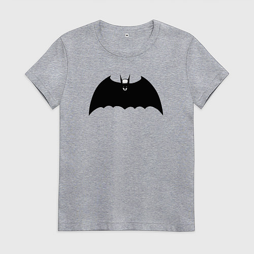 Женская футболка Dark Batman / Меланж – фото 1