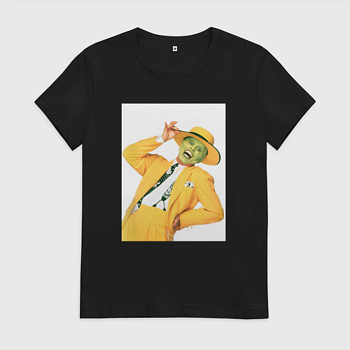 Женская футболка Маска - Джим Керри / Черный – фото 1