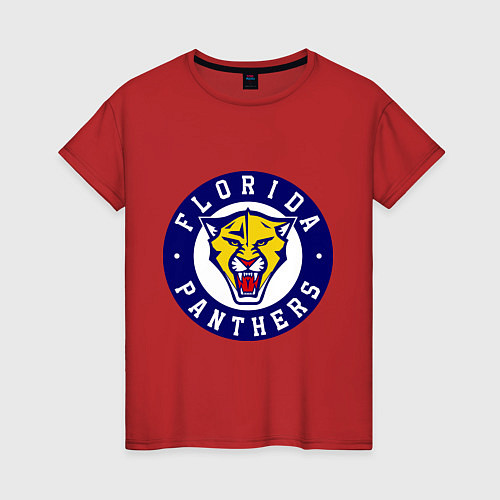 Женская футболка HC Florida Panthers / Красный – фото 1