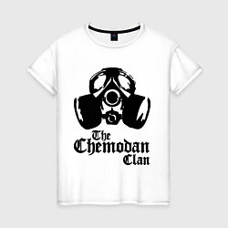 Футболка хлопковая женская The Chemodan Clan, цвет: белый