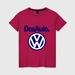 Женская футболка Volkswagen Das Auto
