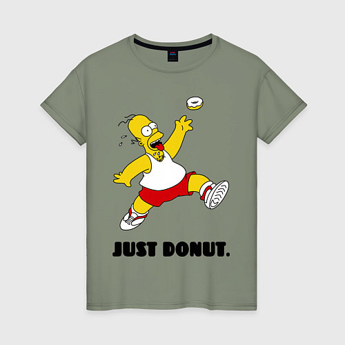 Женская футболка Just Donut / Авокадо – фото 1
