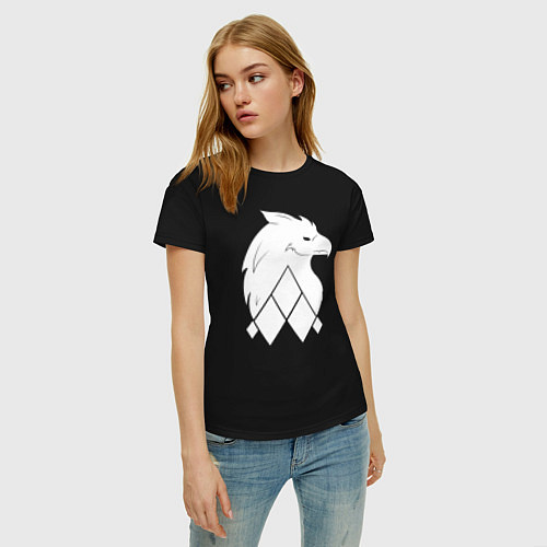 Женская футболка Griffin Geometry / Черный – фото 3