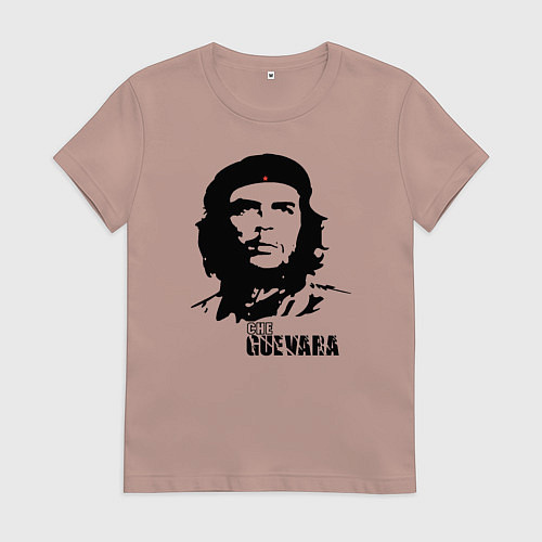 Женская футболка Эрнесто Че Гевара / Пыльно-розовый – фото 1