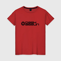 Футболка хлопковая женская Dash Berlin, цвет: красный