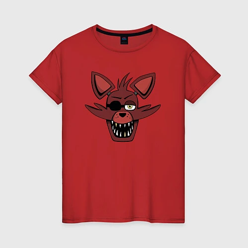 Женская футболка Foxy FNAF / Красный – фото 1