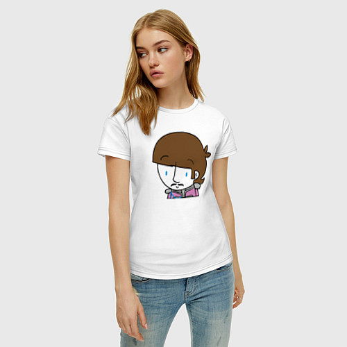 Женская футболка Ringo Starr Boy / Белый – фото 3