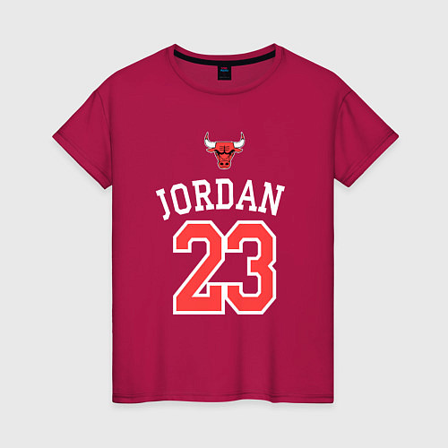 Женская футболка Jordan 23 / Маджента – фото 1