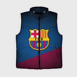 Женский жилет FCB Barcelona, цвет: 3D-светло-серый