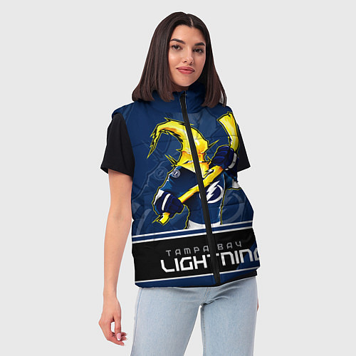 Женский жилет Bay Lightning / 3D-Красный – фото 3