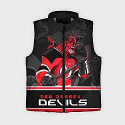 Женский жилет New Jersey Devils, цвет: 3D-светло-серый
