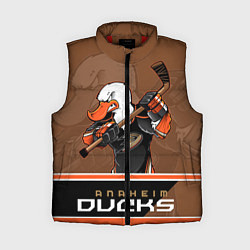 Женский жилет Anaheim Ducks, цвет: 3D-красный