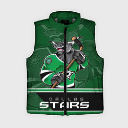 Женский жилет Dallas Stars, цвет: 3D-светло-серый